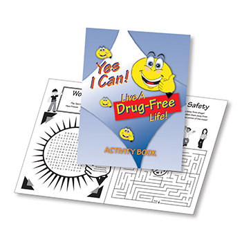 Yes I Can Live A Drug Free Life! (25 Pack) Activity Book